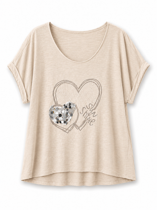 Leinen T-Shirt 2606007