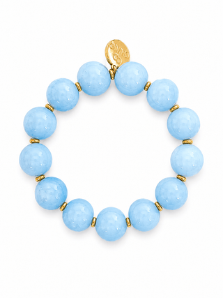 Perlenarmband in Blau - Levelone GmbH & Co. KG