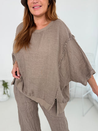 Leinen T-Shirt 2606122