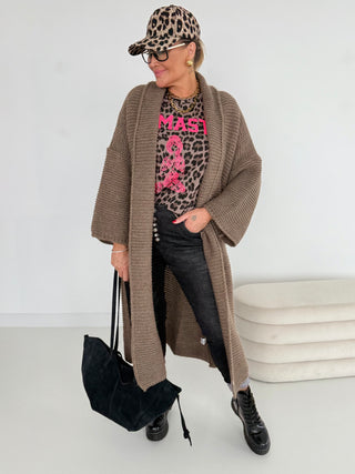 Alpaka Strickmantel 2508124