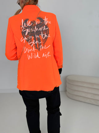 Blazer in Orange