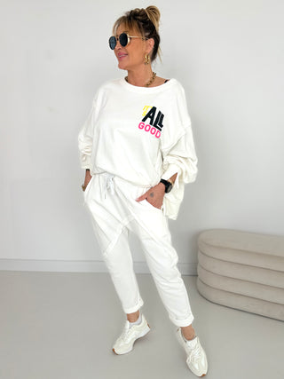 Pantalones holgados de 2 opciones 2603016