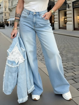 Pantalón vaquero culotte 2601022-25