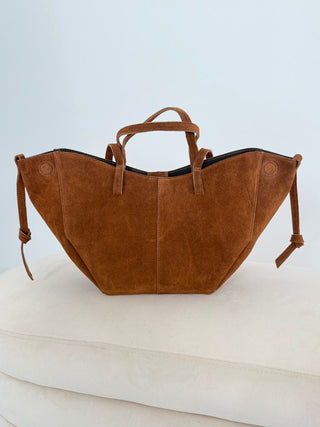 Wildleder Shopper Tasche 2507214-16