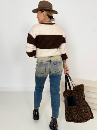 Pantalón vaquero elástico 2511090-93