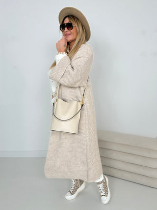 Abrigo de punto de 2 opciones 2512147