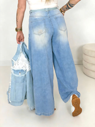 Pantalón vaquero culotte 2601022-25